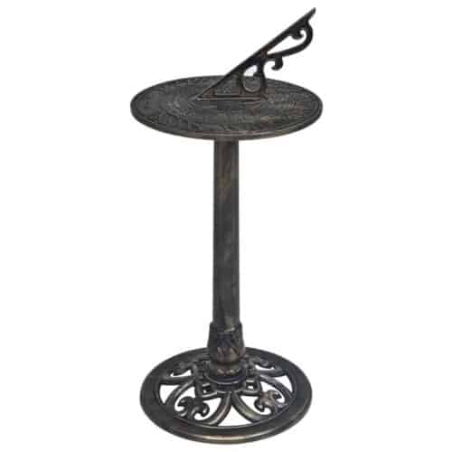 Sundial Bronze 35.5x82 cm Plastic