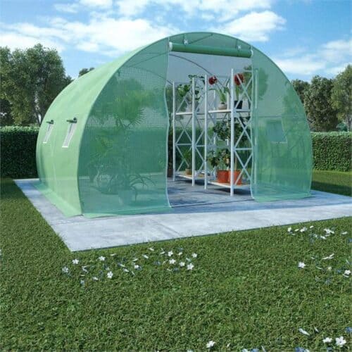 Greenhouse with Steel Foundation 9m² 3x3x2 meters