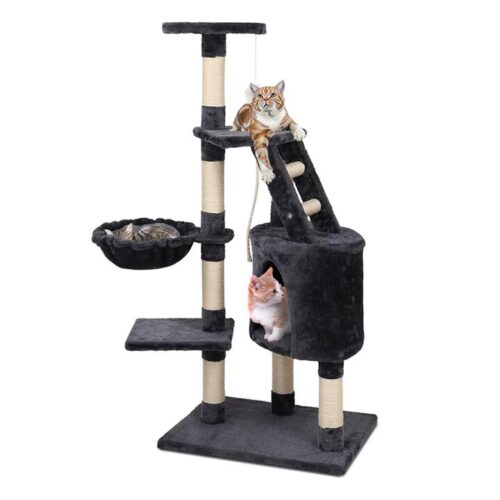 Tree 120cm Tower Scratching Post Scratcher Wood Condo House Bed Toys
