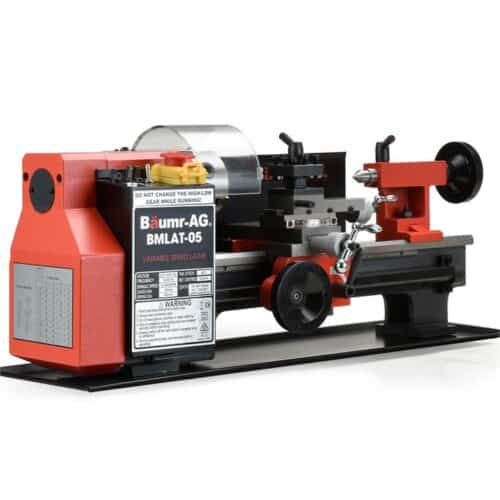 BAUMR-AG 400W 7"x12" Variable-Speed Mini Metal Lathe