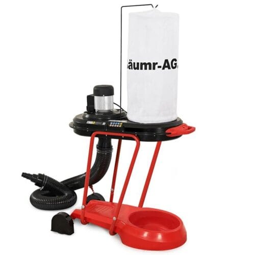 Baumr-AG Mobile Dust Collector Cyclone Extraction System, for Home Woodworking Workshop