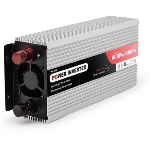 GENPOWER Pure Sine Wave 1000W/2000W 12V/240V Power Inverter Caravan Boat CarPlug