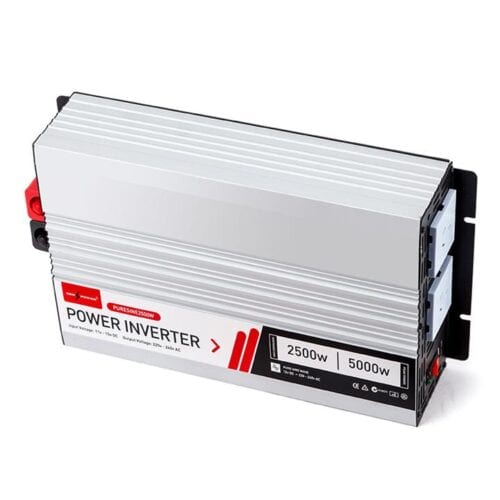 GENPOWER Pure Sine Wave 2500W/5000W 12V/240V Power Inverter Caravan Boat CarPlug