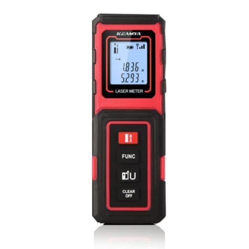 KEAMYA 40m Laser Distance Measurer Meter Range Finder Area Volume Digital