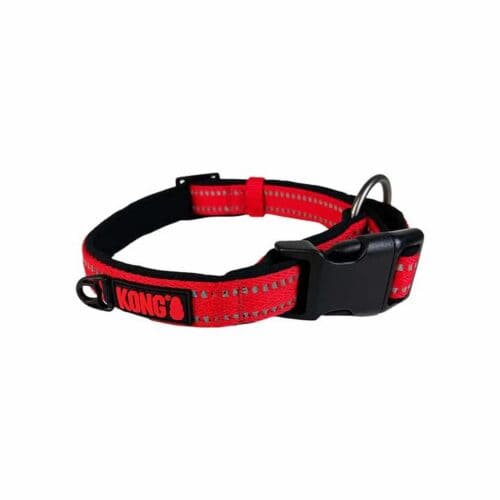 KONG Nylon Red Collars Large