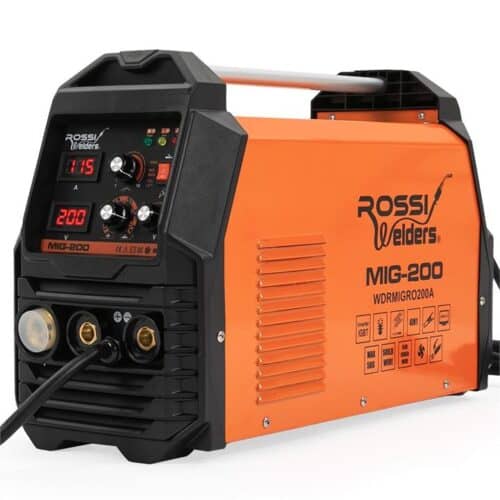 ROSSI 200A MIG/MAG/MMA/ARC/TIG Multi-Purpose Welder MIG-200, Flux/Solid Wire/CO2 Or Argon Gas