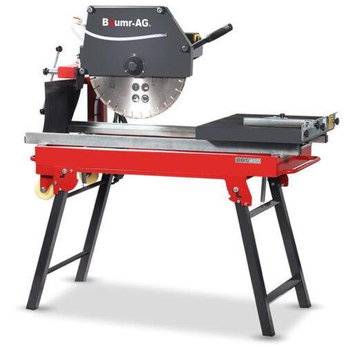 BAUMR-AG 2200W 450mm 18" Brick & Masonry Table Saw, Electric Tile Concrete Cutting, with Stand