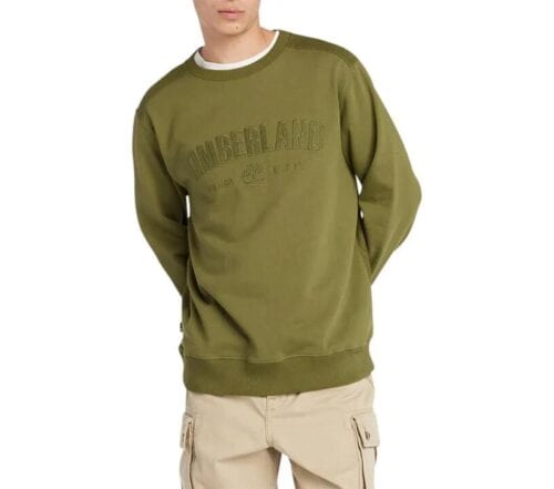 Graphic Logo Crewneck Sweatshirt Green