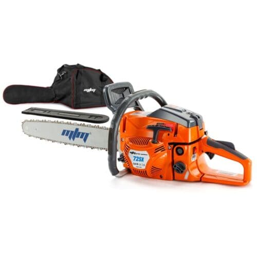 MTM Petrol Commercial Chainsaw 22" Bar Chain Saw E-Start Tree Pruning Top Handle