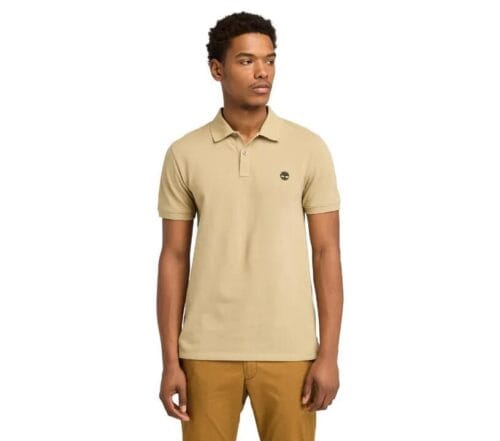 Men's Oyster River Chest Logo Short Sleeve Polo