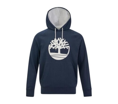 Men's Tree-Logo Hoodie Navy