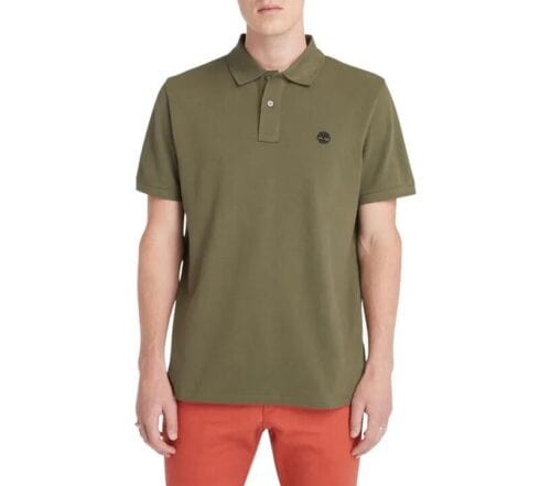 Millers River Pique Polo Shirt Green