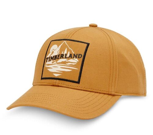 Mountain Patch Baseball Cap Tan