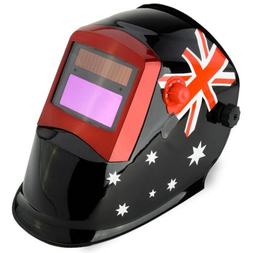 ROSSI Aussie Flag Solar Auto Darkening Welding Helmet MIG/ARC/TIG Welder Machine Mask