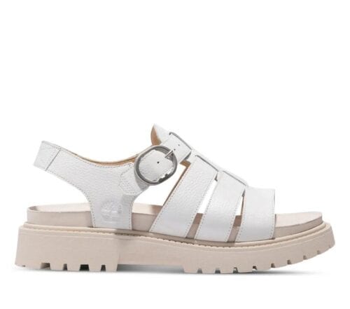 Women's Clairemont Way Fisherman Sandal White 6 US Womens