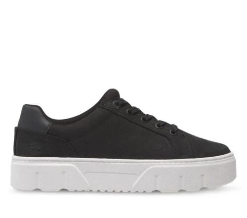 Women's Laurel Court Low Lace-Up Sneaker Black 6 US Womens