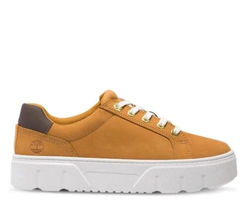 Women's Laurel Court Low Lace-Up Sneaker Wheat 6 US Womens