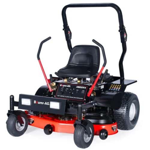 BAUMR-AG 48" Zero Turn Ride On Lawn Mower, Electric Start System, 24HP 803cc Petrol V-Twin, Dual Hydrostatic Drive